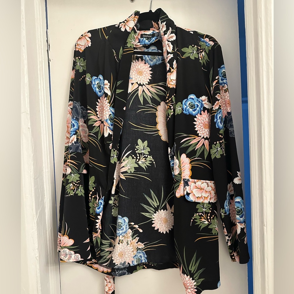 Boohoo Kimono Blazer